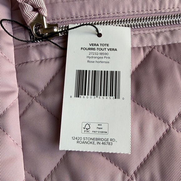 NWT Vera Bradley Quilted Pink Women's Bag Set - Picture 2 of 11